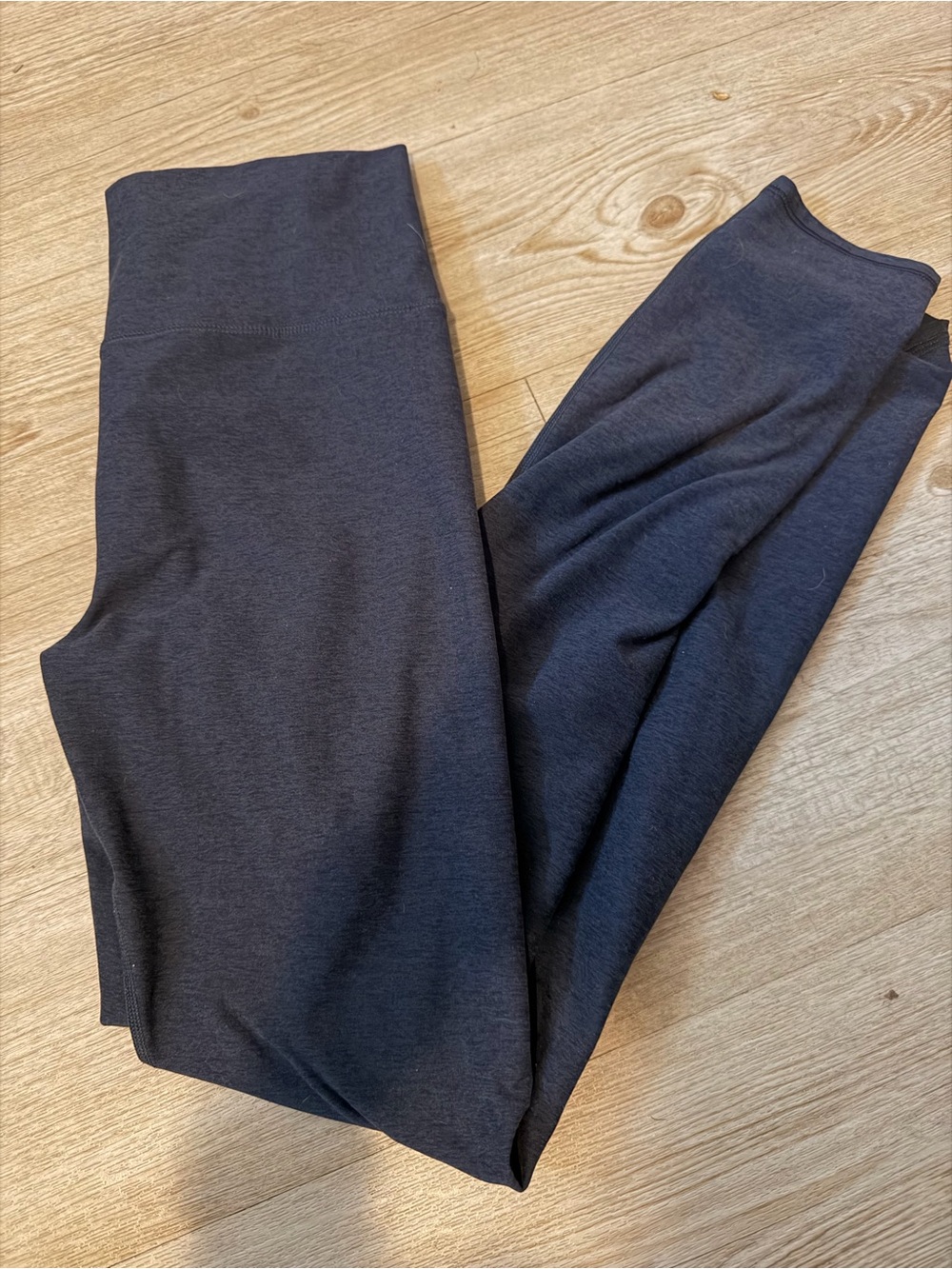 Vuori High-Waist Navy Leggings